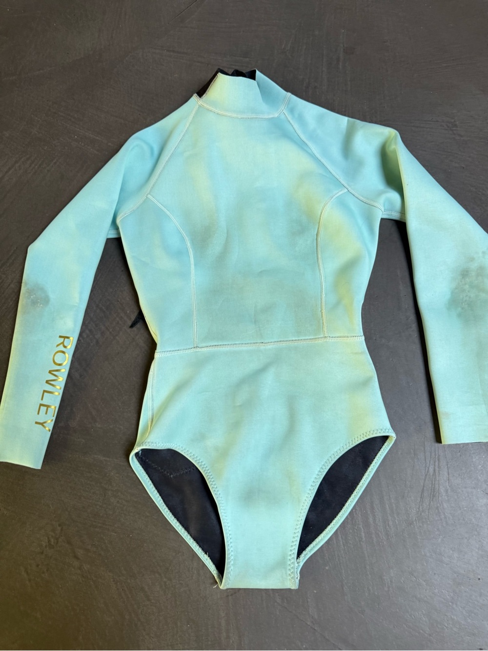 Cynthia Rowley Mint Green Long Sleeve Surf Suit size XS